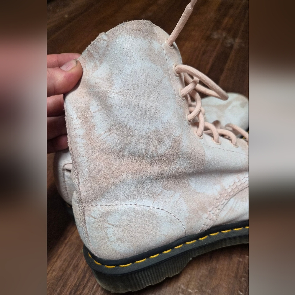 Martens 1460 Pascal Tie-Dye Suede Boot - Picture 9 of 10
